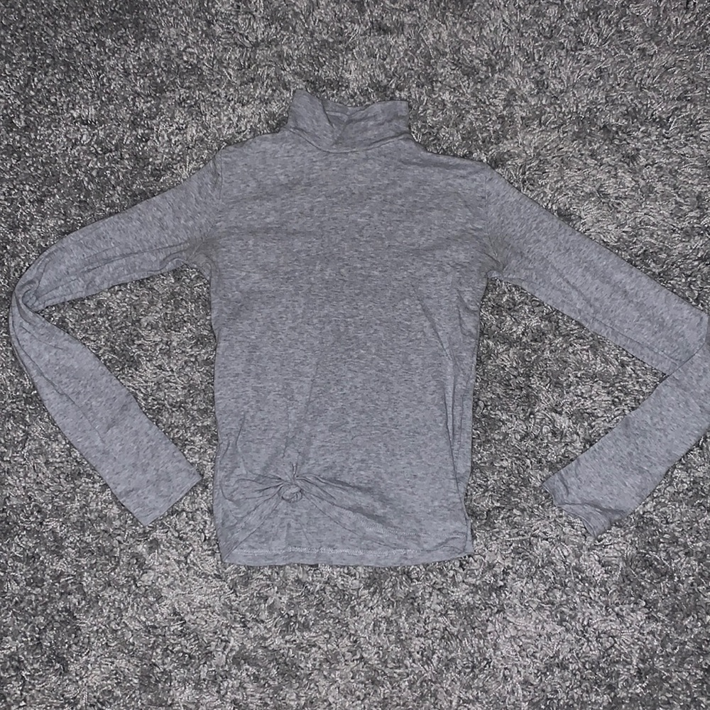 Brandy Melville Gray Long sleeve Top OS